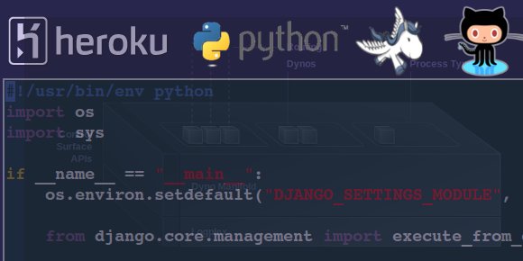 Django + Heroku + Github